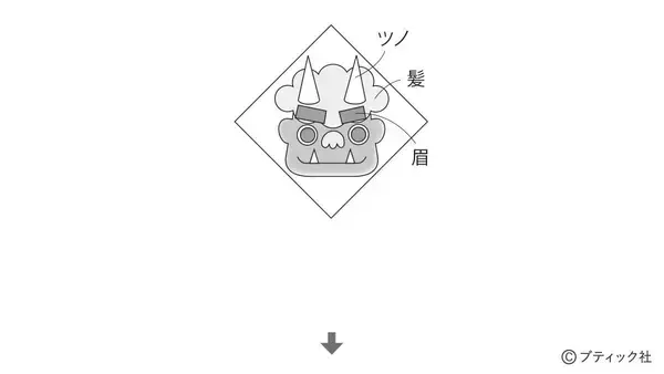 「「節分の1本飾り」の作り方」の画像
