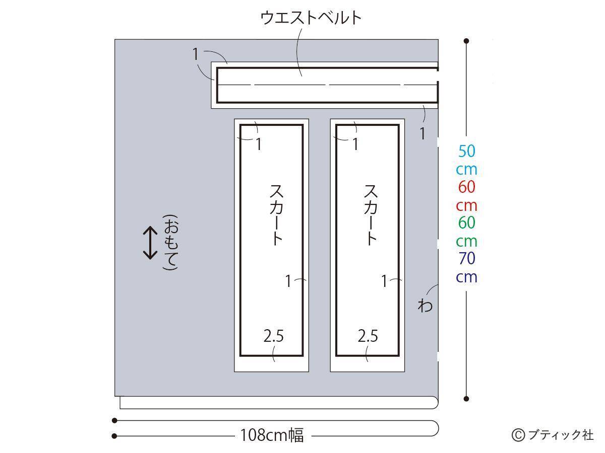 おそろコーデにも！まっすぐ縫いだから簡単！「子どものパッチワークスカート」の作り方