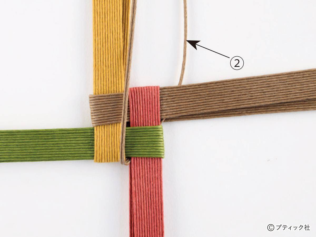 紙バンドの シンプル モダンなリース 作り方 21年1月26日 エキサイトニュース