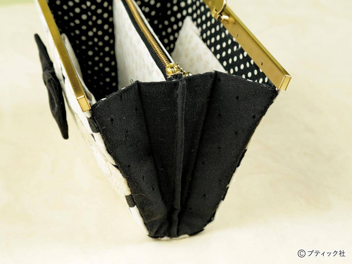 シックでおしゃれ 文鎮口金を使ったお財布ポーチ の作り方 21年8月19日 エキサイトニュース