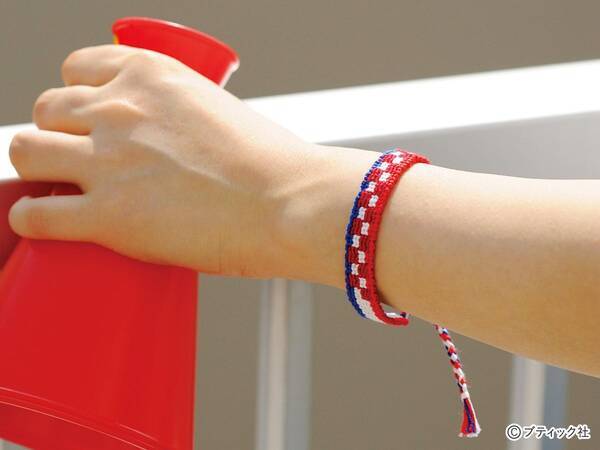 応援ミサンガ ヨーロッパ 13か国 の作り方 無料編み図 21年12月23日 エキサイトニュース