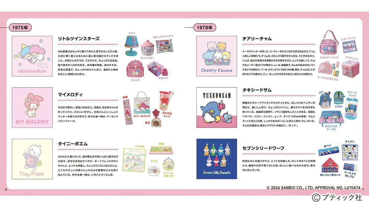 「なつかしのサンリオキャラクターぬりえBOOK　新装丁版」（本の紹介）