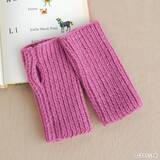 「「1目ゴム編みのハンドウォーマー」の編み方」の画像1