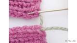 「「1目ゴム編みのハンドウォーマー」の編み方」の画像38