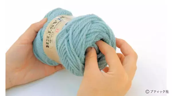 「「1目ゴム編みのハンドウォーマー」の編み方」の画像