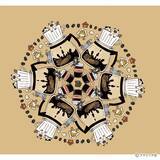 「ねこだらけのマンダラぬりえ「Coffee time」」の画像3