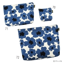 「ブルーフラワーのヨガポーチ」の作り方