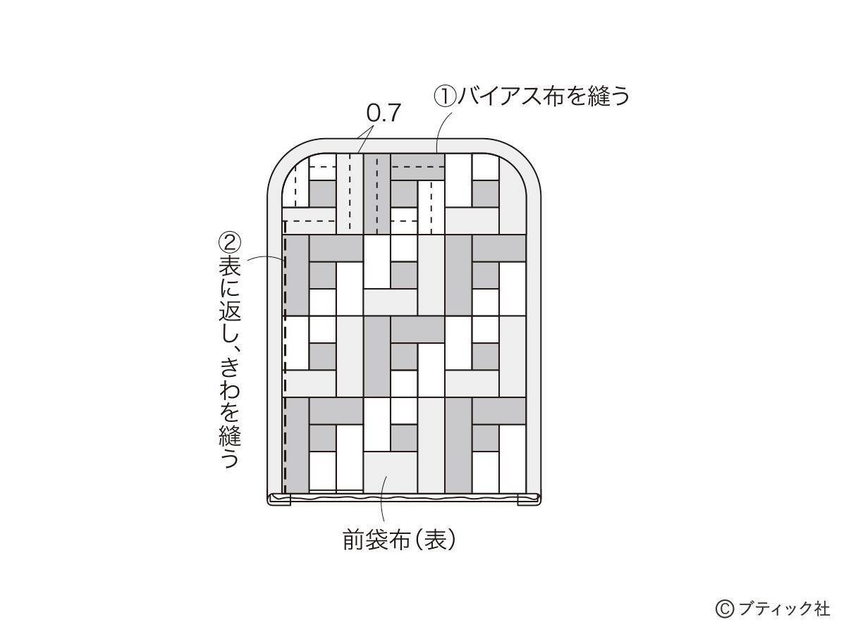 ペンケースにもなる「スタンド型ポーチ」の作り方