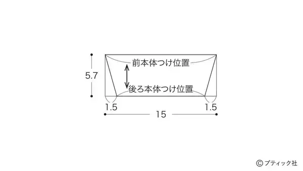 「ペンケースにもなる「スタンド型ポーチ」の作り方」の画像
