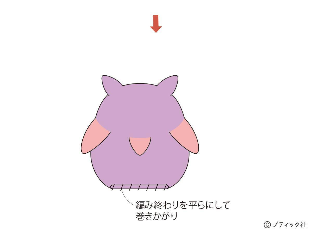 開運マスコット「ふくろう」の作り方