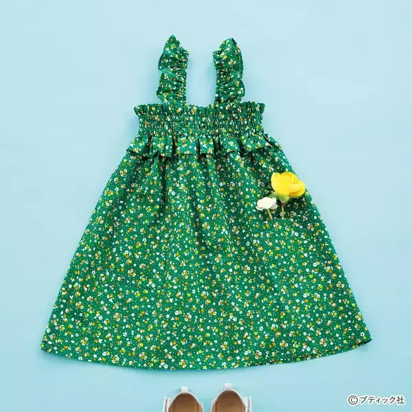 「夏に人気のデザイン！「子供のフリルワンピース」の作り方」の画像