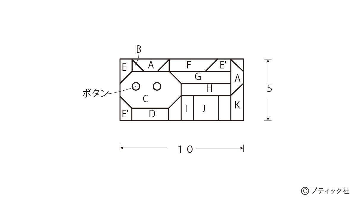パッチワークキルト「ネコ好きのあの人に」の作り方