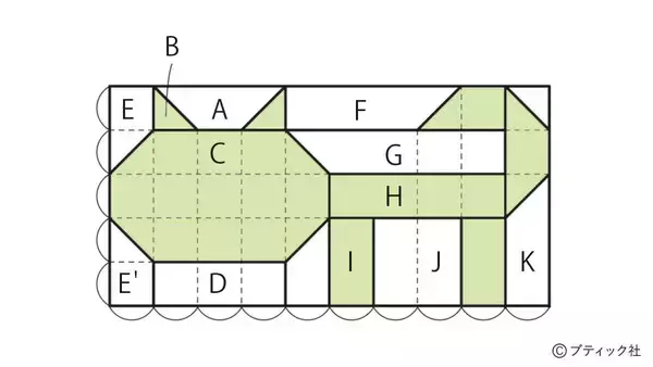「パッチワークキルト「ネコ好きのあの人に」の作り方」の画像