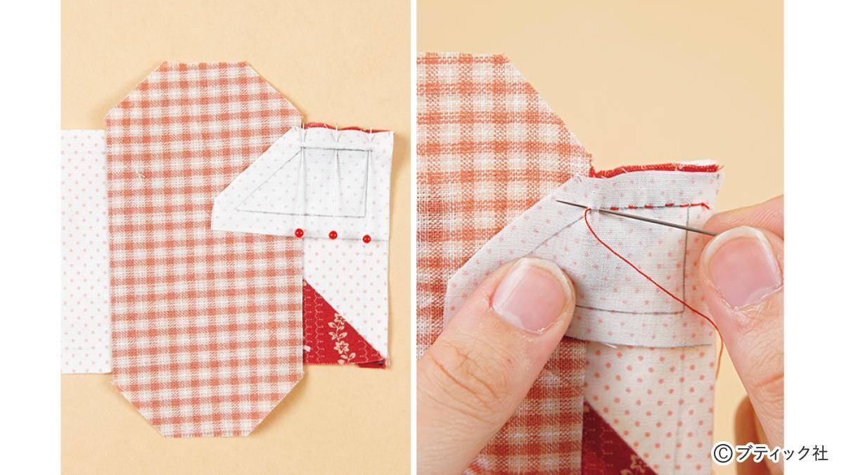 パッチワークキルト「ネコ好きのあの人に」の作り方