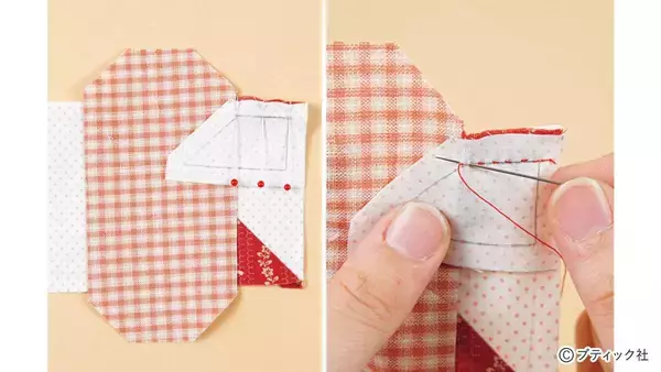 「パッチワークキルト「ネコ好きのあの人に」の作り方」の画像