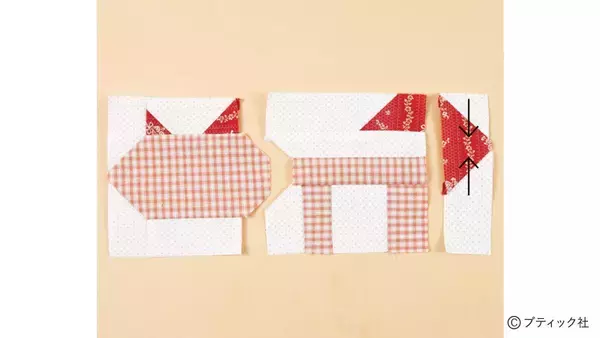 「パッチワークキルト「ネコ好きのあの人に」の作り方」の画像