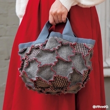 「ウールのリメイクバッグ」の作り方