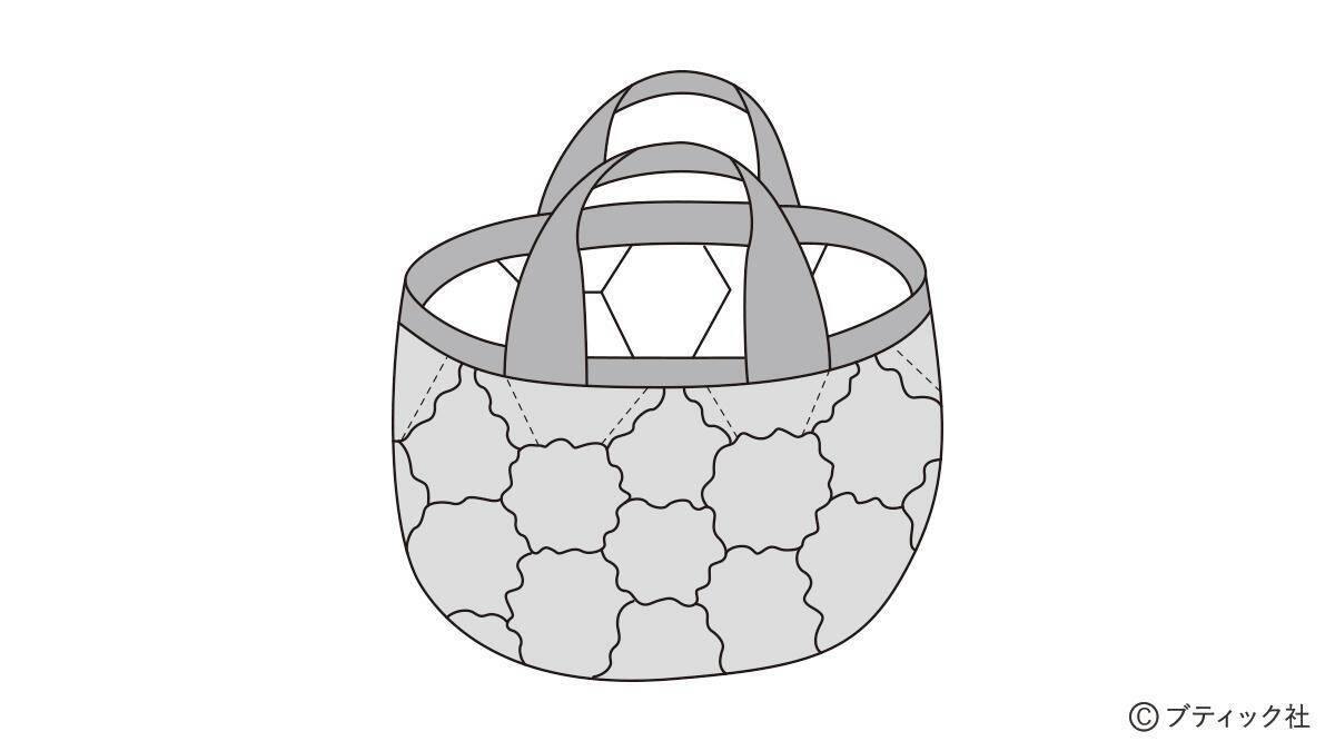 「ウールのリメイクバッグ」の作り方