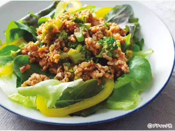 「料理レシピ「鶏ひき肉のケチャップ炒め」の作り方」の画像