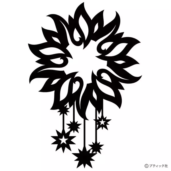「切り絵「太陽」の作り方」の画像