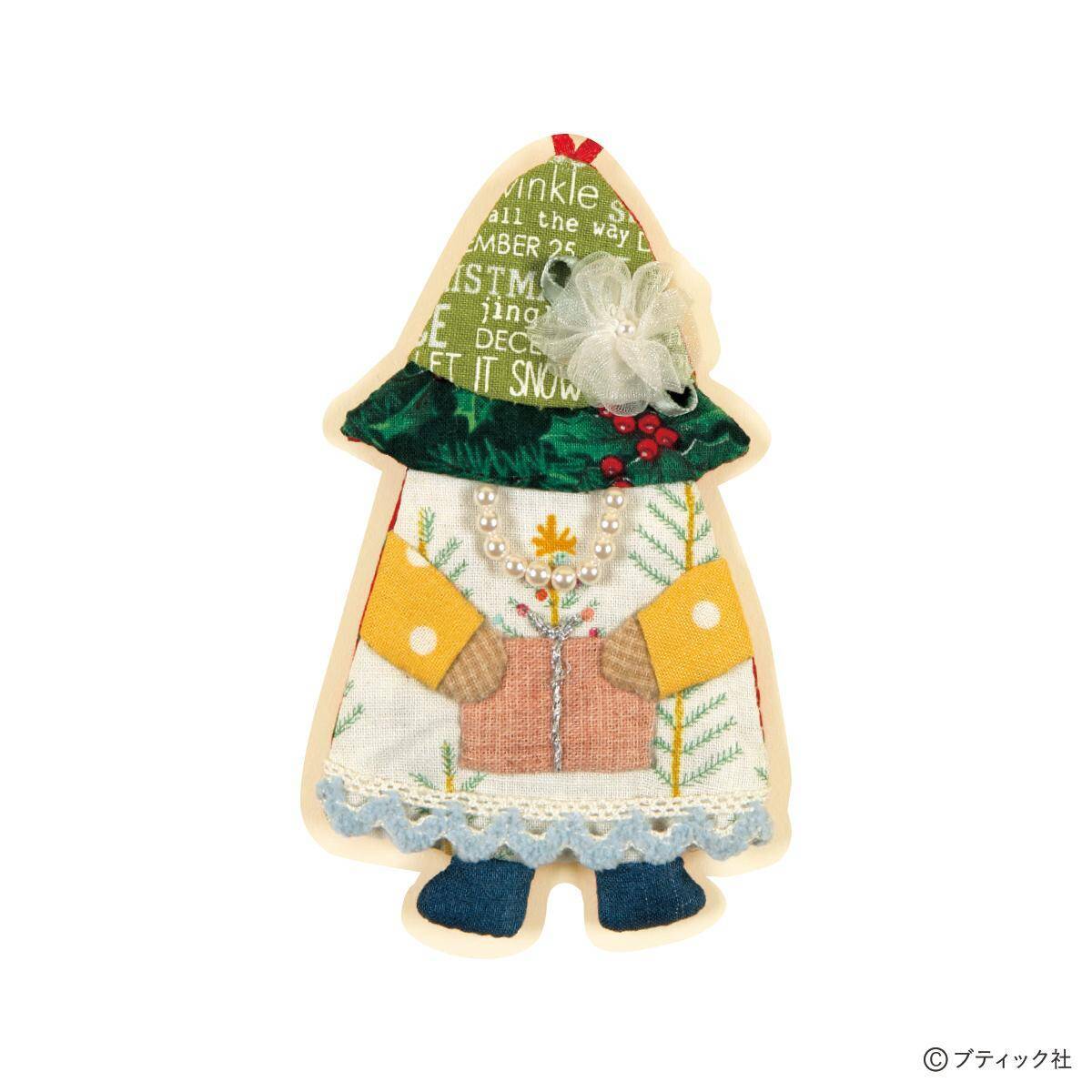「クリスマスコスチュームのオーナメント」の作り方