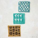 「編み込み模様のパターン「小花」の編み方」の画像2