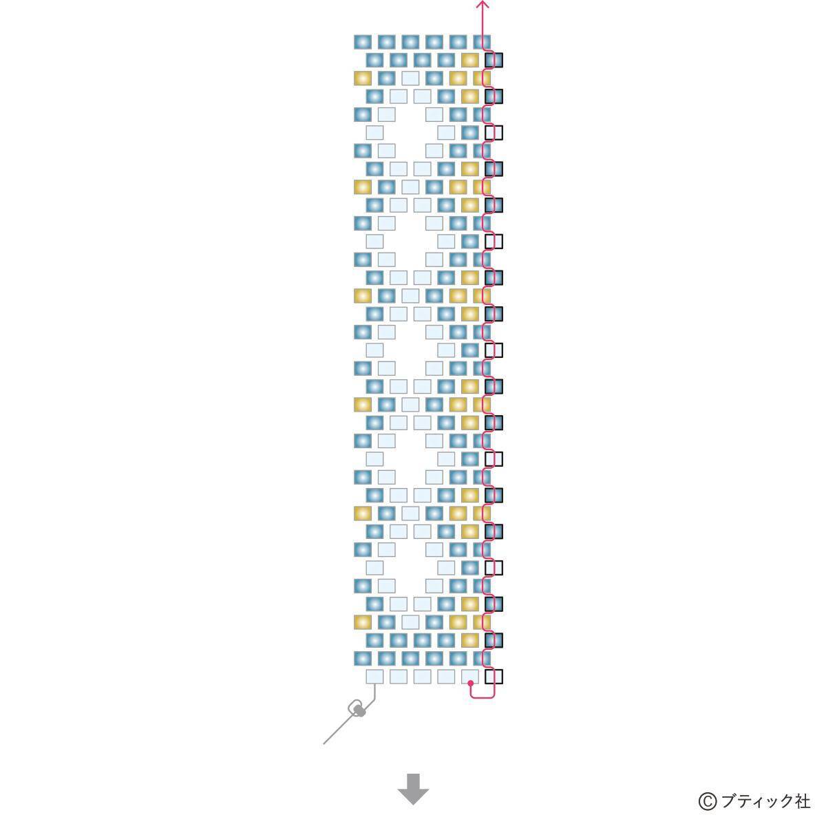 「Cylinder エスニックな細い筒のネックレスの作り方