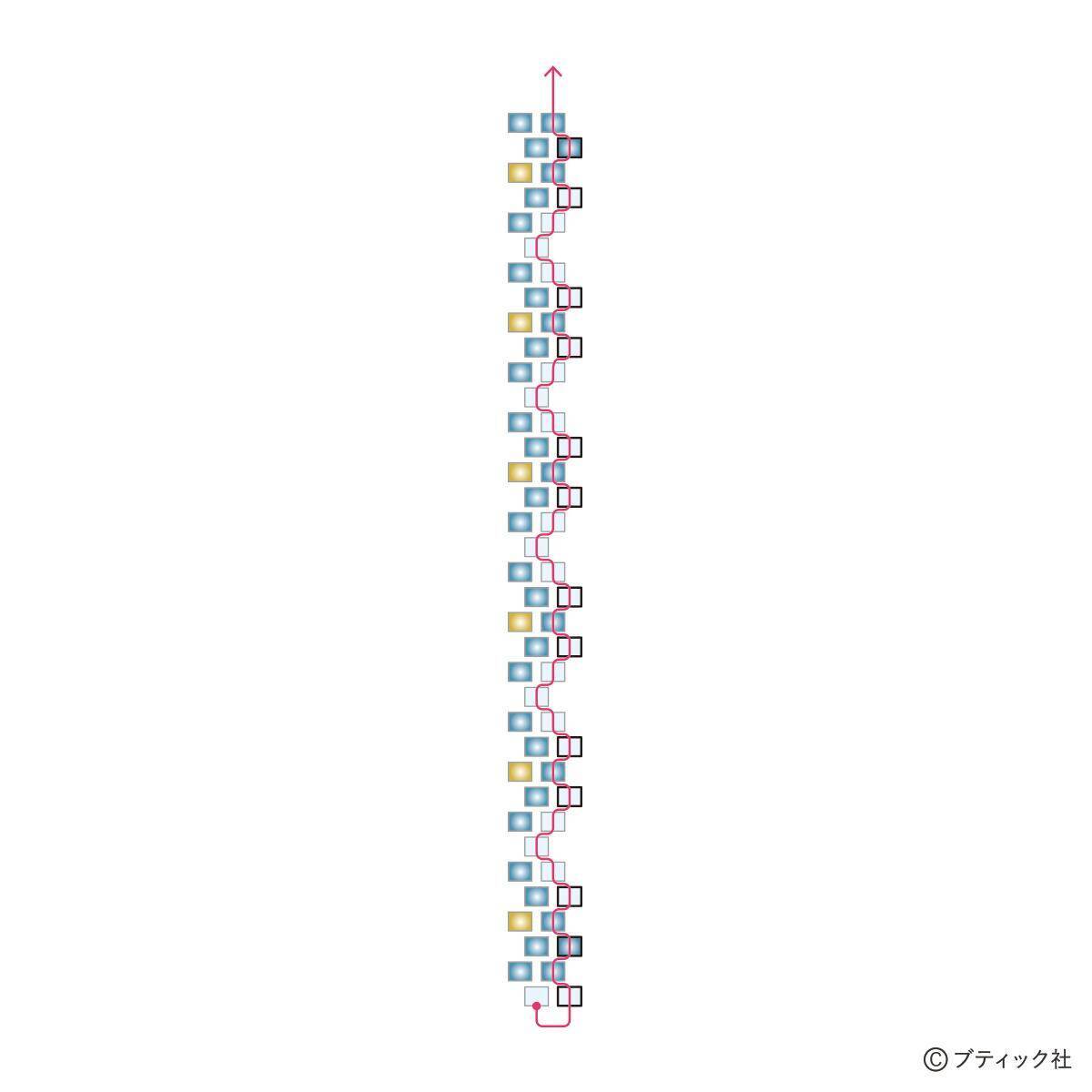「Cylinder エスニックな細い筒のネックレスの作り方
