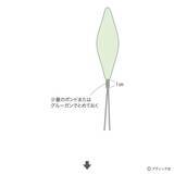 「ニットフラワー「チューリップ」の作り方」の画像4