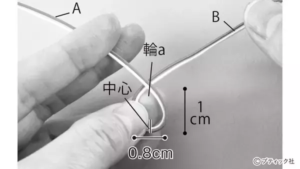 「「四つ葉のクローバーの水引飾り」の作り方」の画像