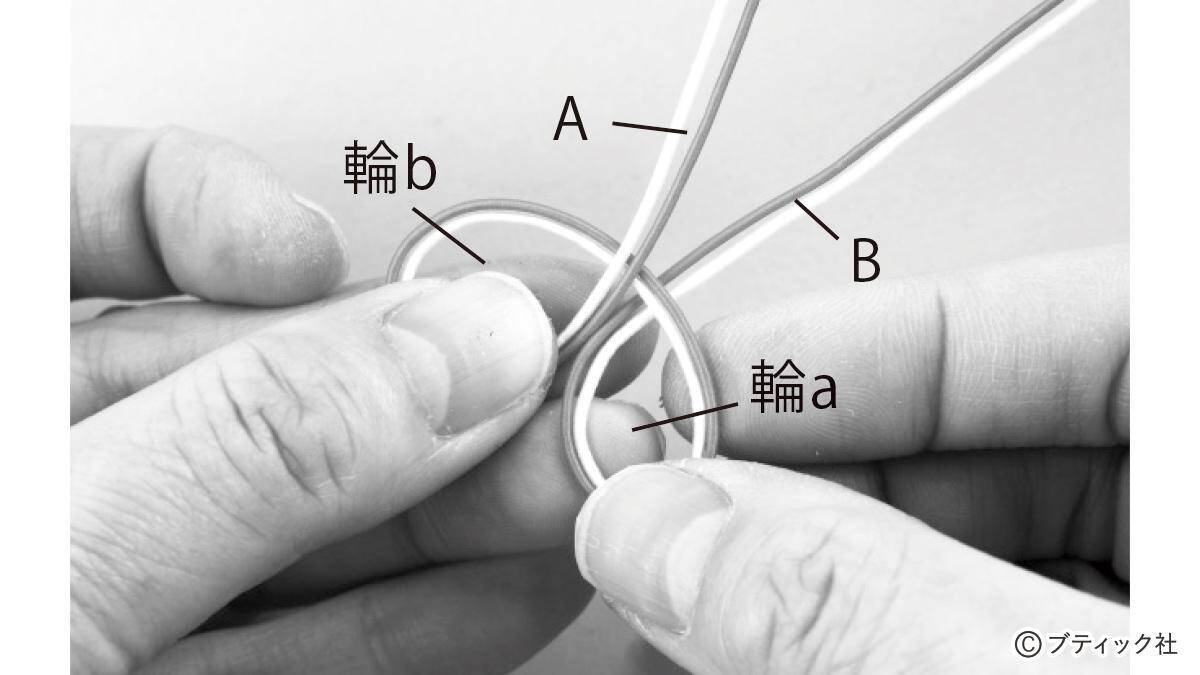 「四つ葉のクローバーの水引飾り」の作り方