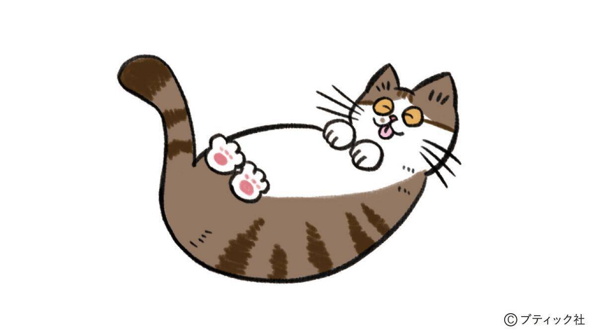 ねこだらけのマンダラぬりえ「雨の日だってHappy」