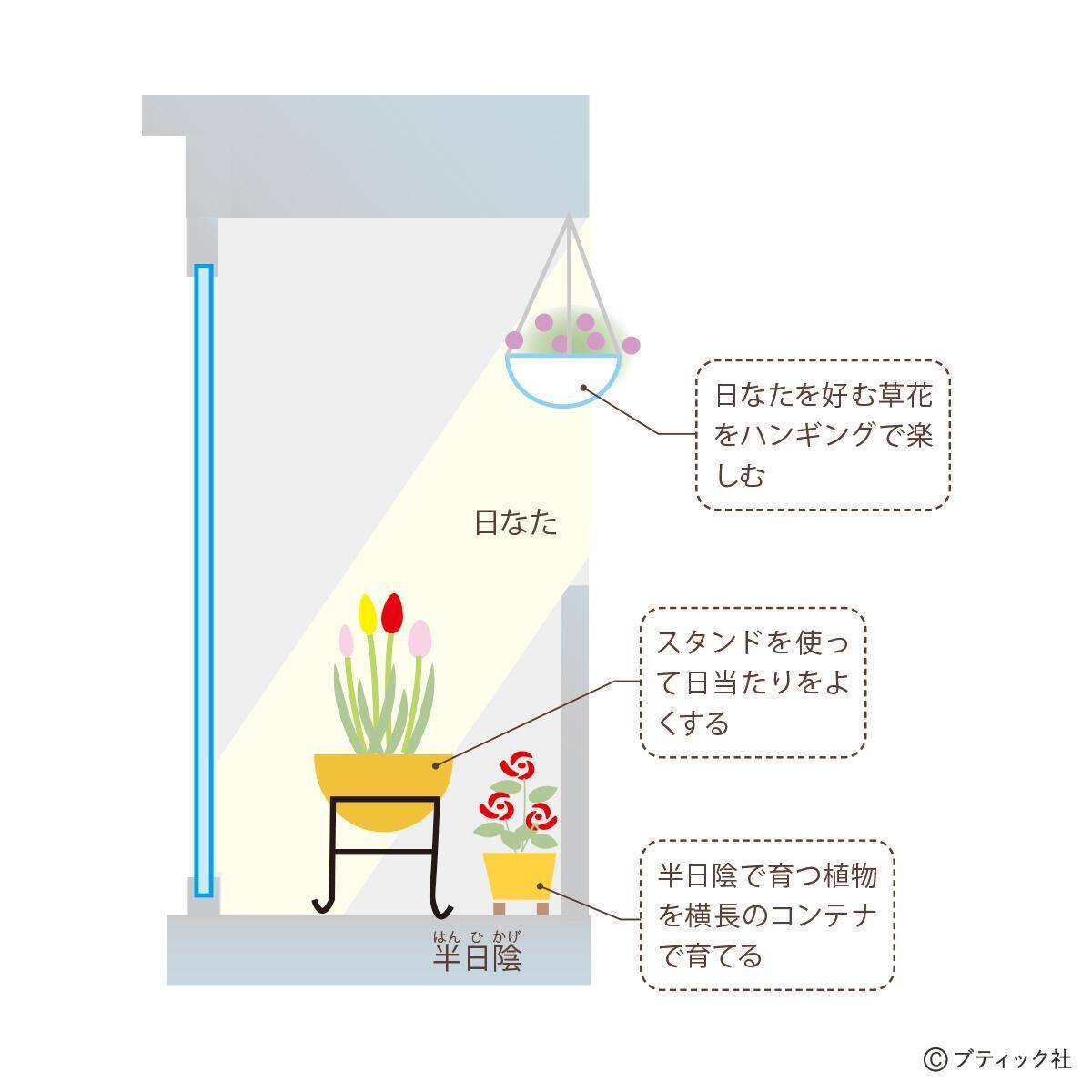 「ベランダガーデンの四季」を解説