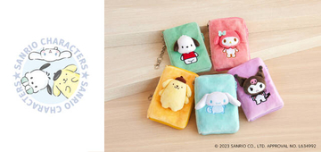 シナモン、マイメロなどサンリオのキャラがオタ活グッズを守る「アクスタポーチ」が予約受付中。6つのポケットでトレカも缶バも持ち歩ける、キュートなアイテム