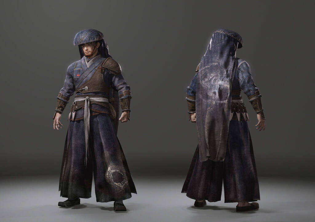 EDWINと三国ソウルライク『Wo Long:Fallen Dynasty』がコラボ。袴型のジーンズなどをラインナップ、特典でゲーム内アイテムと「食鉄獣」のぬいぐるみもついてくる