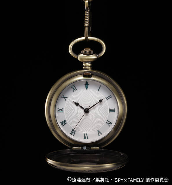 『SPY×FAMILY』ロイド・アーニャ・ヨルをイメージしたアンティーク風懐中時計が再販決定！