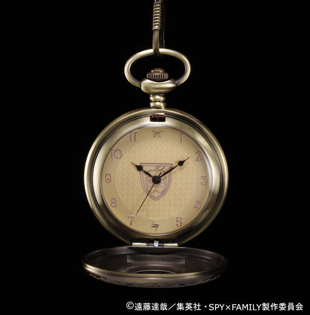 『SPY×FAMILY』ロイド・アーニャ・ヨルをイメージしたアンティーク風懐中時計が再販決定！