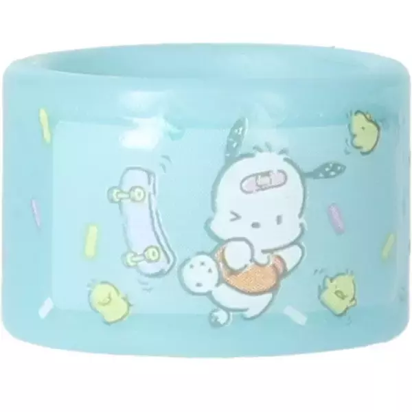 「カプセルトイ「サンリオキャラクターズ ばんそうこうリング」が4月下旬より発売決定。マイメロディ、ハンギョドン、タキシードサム、ポチャッコ、リトルツインスターズの5種類」の画像