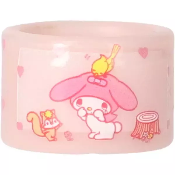 「カプセルトイ「サンリオキャラクターズ ばんそうこうリング」が4月下旬より発売決定。マイメロディ、ハンギョドン、タキシードサム、ポチャッコ、リトルツインスターズの5種類」の画像