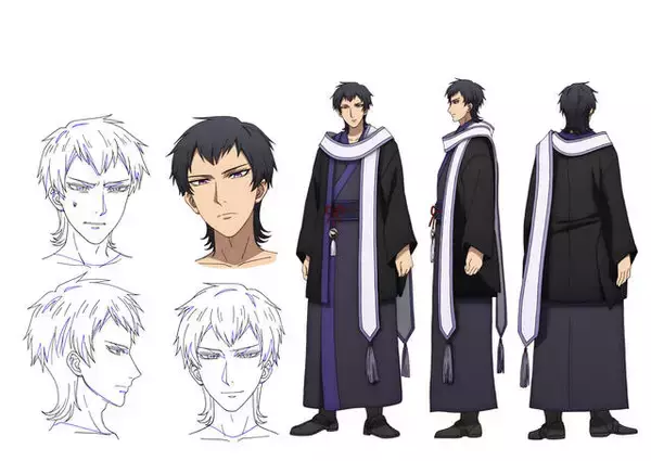 「アニメ「VAZZROCK THE ANIMATION」第9話のあらすじ＆場面カット到着！if世界シリーズ"月花神楽”回で師走駆（CV:梶裕貴）、睦月始（CV:鳥海浩輔）、如月恋（CV:増田俊樹）が登場」の画像