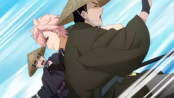 「アニメ「VAZZROCK THE ANIMATION」第9話のあらすじ＆場面カット到着！if世界シリーズ"月花神楽”回で師走駆（CV:梶裕貴）、睦月始（CV:鳥海浩輔）、如月恋（CV:増田俊樹）が登場」の画像