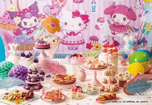 「ハローキティ・マイメロディ・クロミをイメージしたランチ＆ディナーブッフェが京王プラザホテル八王子にて開催決定」の画像
