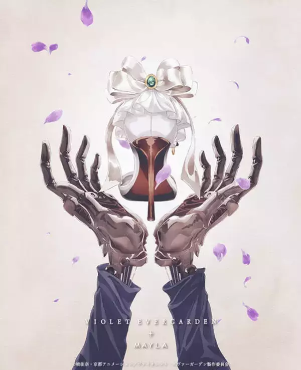 「『ヴァイオレット・エヴァーガーデン』のサンダル2種類が受注販売！「MAYLA」とのタイアップ第2弾、石川由依のストーリーナレーションムービーも公開中」の画像