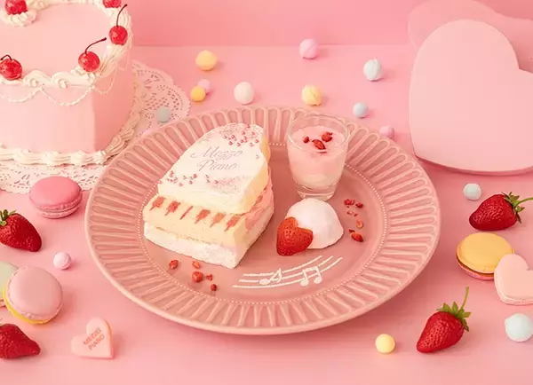 「「メゾ ピアノ」35周年記念でテーマカフェが開催決定！ベリエちゃんやアイコンのうさぎのかわいいフード&ドリンクが登場」の画像
