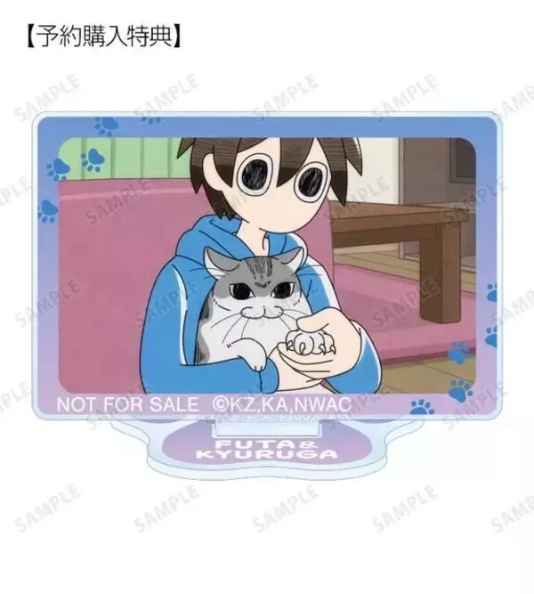 「『夜は猫といっしょ』キュルガの可愛い新グッズ登場！フォトフレーム風アクキー、グリッタースマホケース、アクリルフィギュアなど」の画像