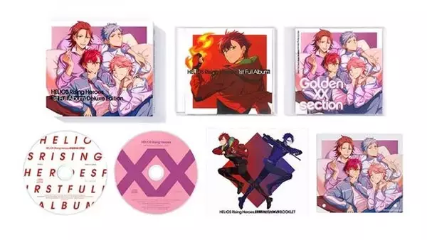 「「エリオスライジングヒーローズ」の1st Full アルバムが発売！OP＆ED＆新曲など全11曲を収録」の画像