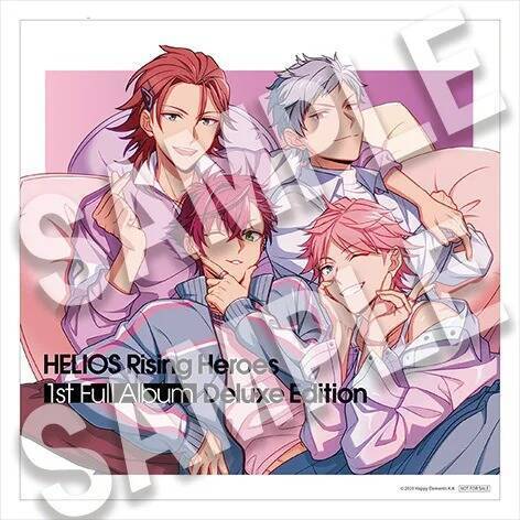 「エリオスライジングヒーローズ」の1st Full アルバムが発売！OP＆ED＆新曲など全11曲を収録