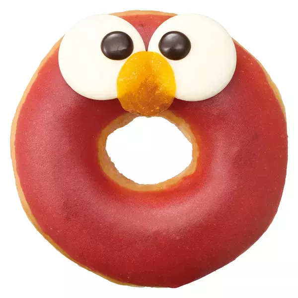 「「セサミストリート」のコラボドーナツ第2弾が発売決定！エルモ＆クッキーモンスターがかわいいドーナツに変身」の画像