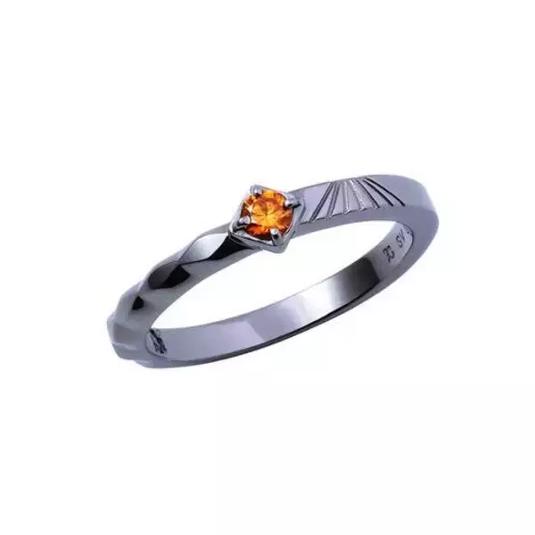 「『VAZZROCK THE ANIMATION』コラボジュエリーが受注販売開始！各キャラのイメージカラーストーンと各ユニット名の刻印が施されたシルバーリング＆シルバーネックレス」の画像