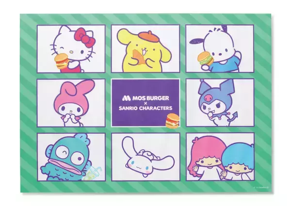 「「モスバーガー×サンリオキャラクターズ 春のラッキーバッグ」が4月25日発売。コラボグッズにお食事補助券が入ったお得なセット」の画像